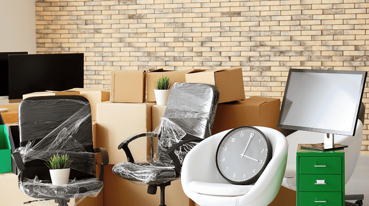 How does an office relocation process work?